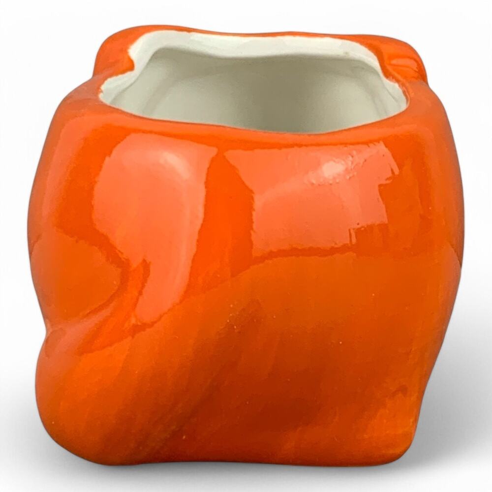 Flora the Fox Ceramic Animal Planter Pot for Succulents or Small Plants - Picture 7 of 8